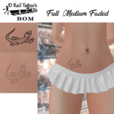Gecko Waist Tattoo – BOM Layers Included