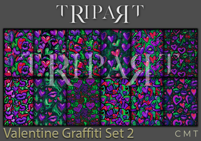 ..::TRIPART::.. Valentine Graffiti Set 2