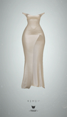 -Pixicat- Bianca Dress (Cream)