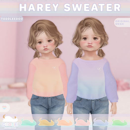 Goosie - Harley Sweater - Fatpack - Unpack