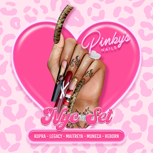 !! Pinky's Nails !! NYC Set ' Square
