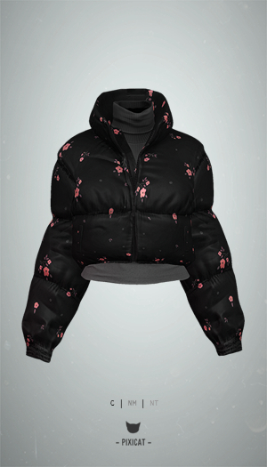 -Pixicat- Anouk Jacket (FlowerSmallDark)