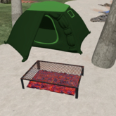 Argentine grill - Realistic Brick BBQ