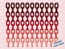 Amalgam: Linked Up Wall Decor - Red [add]