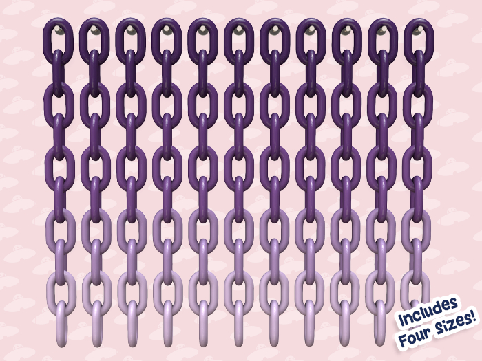 Amalgam: Linked Up Wall Decor - Purple [add]