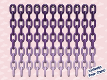Amalgam: Linked Up Wall Decor - Purple [add]