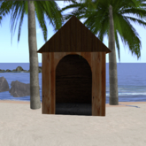 Chiringuito o casita de playa