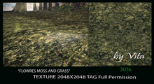 Vita's 3D Ground Textures - FLOWERS MOSS AND GRASS 2026