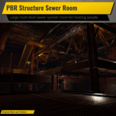 PBR Structure Sewer Room