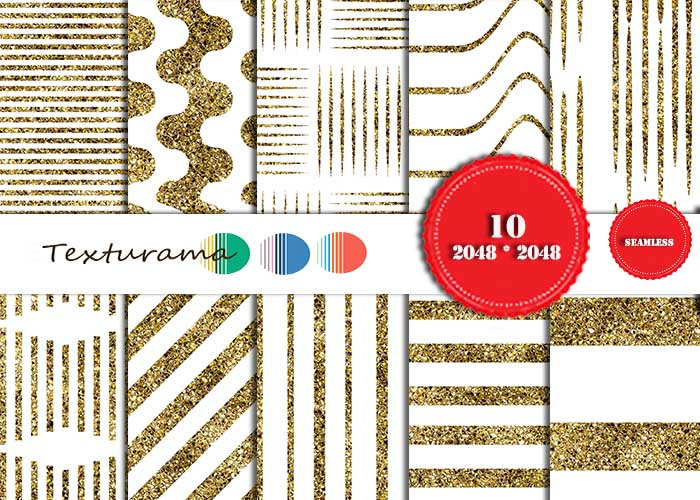 TEXTURE GOLD GLITTER(add)
