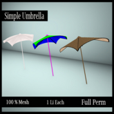 [BB] Mesh- Full Perm- Simple Umbrella