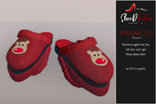 Prancer Slippers Red