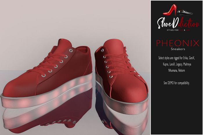 Phoenix Sneakers Women's Red