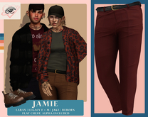 Cosmic Sleep // Jamie Pants // Burgundy