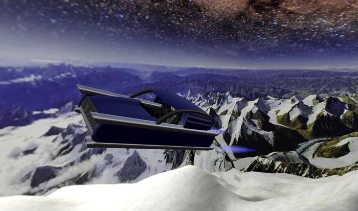 Heron Flying Car (boxed)