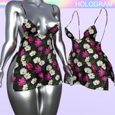 Black Floral Nighty Legacy