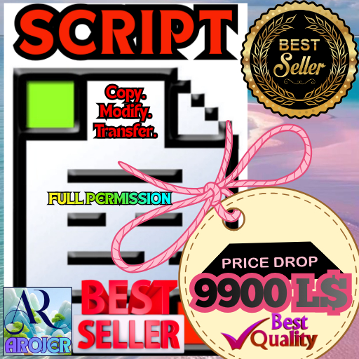 Light On/Off Script – Full Perm Toggle Light Script w/ Notecard