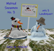 C.M.D. - Melted Snowmen  3 NEW VB