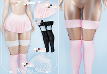 Amini - Mickey Stocking [Peach]