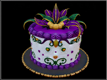 [Feliz] Mardi Gras Cake - Mesh - Full Perm