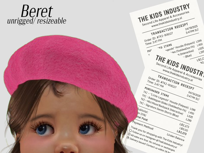 TKI - Pink Beret