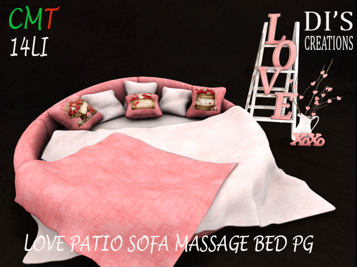 LOVE PATIO SOFA MASSAGE BED PG