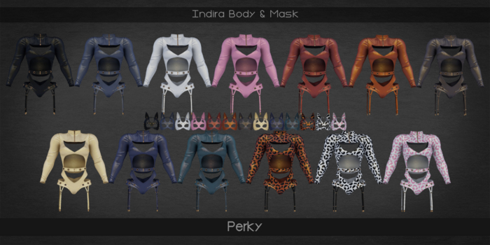 [HU] Indira Body&Mask_Perky !! WEAR TO UNPACK!!
