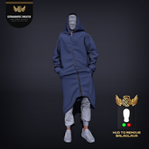 Extrambotic Sweater-Blue and White-SALE