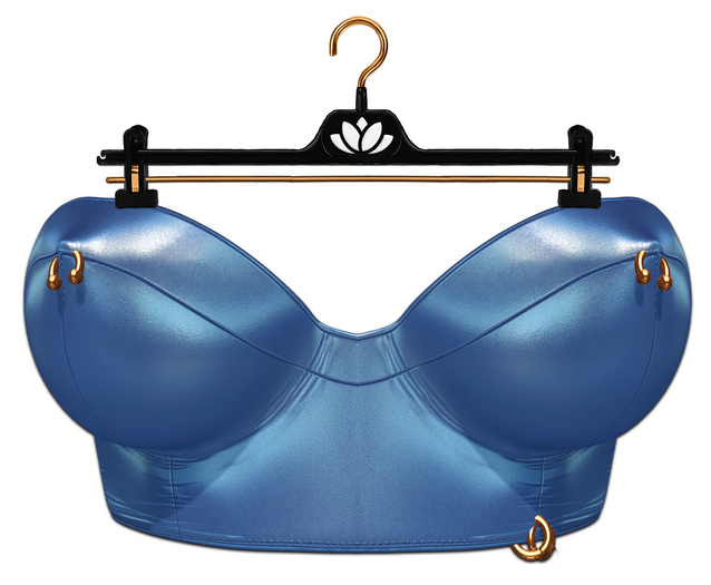 [BL] Hazel top // azure