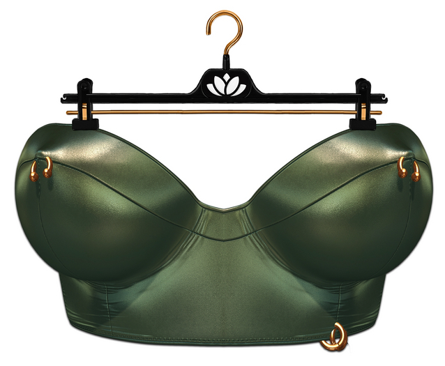 [BL] Hazel top // olive