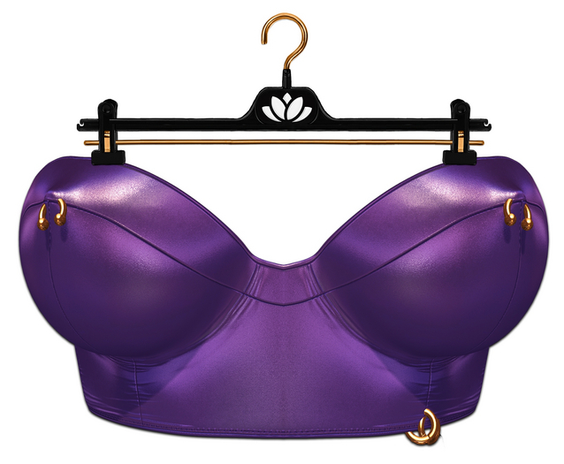 [BL] Hazel top // violet