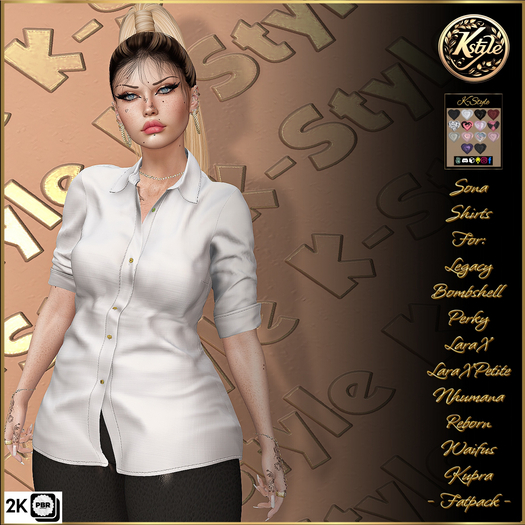 [K-Style] SONIA SHIRT - FATPACK #1