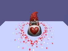Gnome Car Tip Jar  with poofer