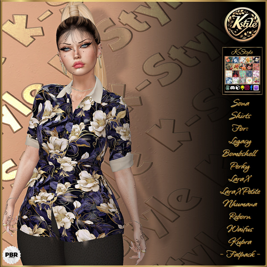 [K-Style] SONIA SHIRT - FATPACK #3