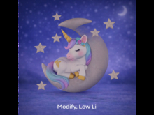 Dreamy unicorn crate