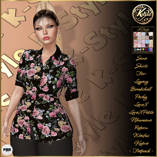 [K-Style] SONIA SHIRT - FATPACK #4