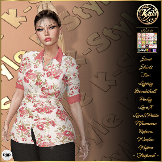 [K-Style] SONIA SHIRT - FATPACK #5