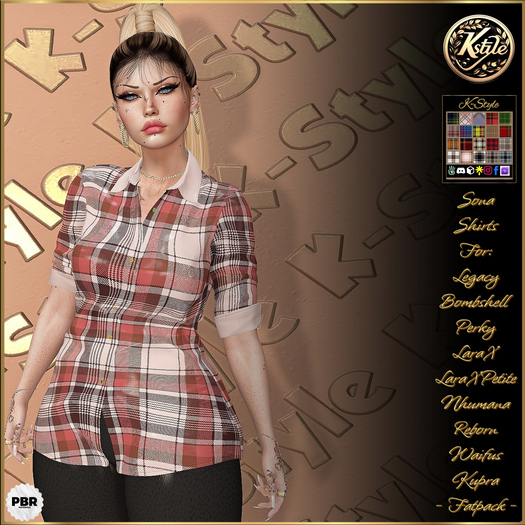 [K-Style] SONIA SHIRT - FATPACK #10