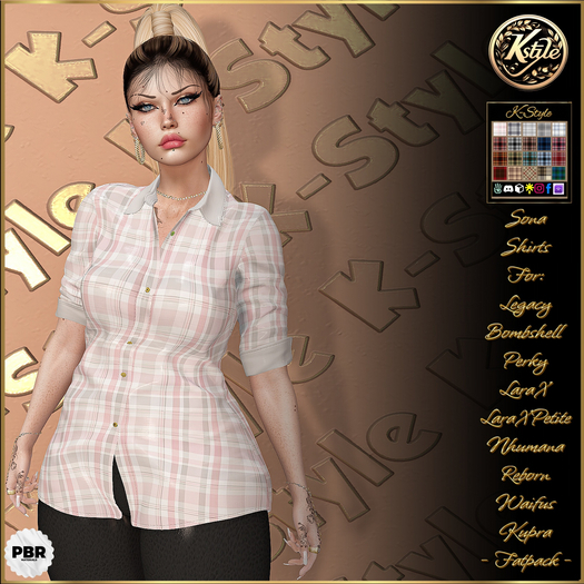 [K-Style] SONIA SHIRT - FATPACK #12
