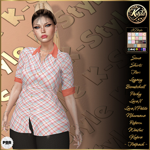[K-Style] SONIA SHIRT - FATPACK #13