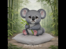 Baby koala bear crate