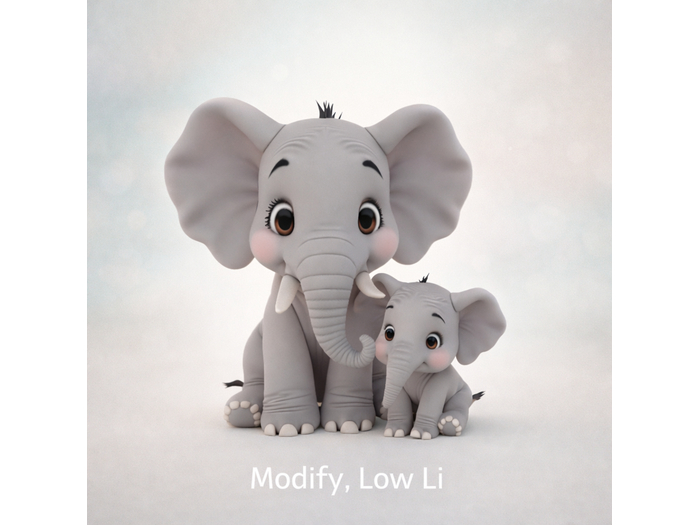 Cutie baby Elephant