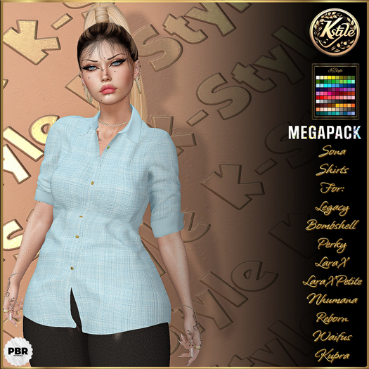 [K-Style] SONIA SHIRT - MEGAPACK #1