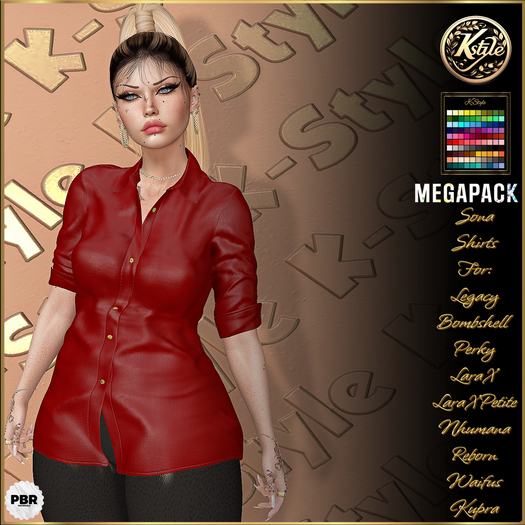 [K-Style] SONIA SHIRT - MEGAPACK #2