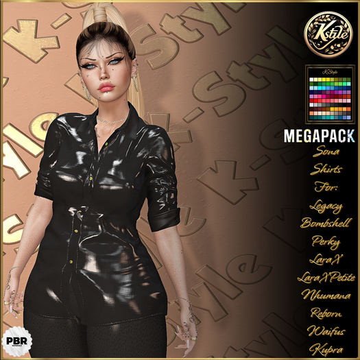 [K-Style] SONIA SHIRT - MEGAPACK #3