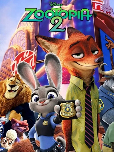 Movie Poster-Zootopia 2
