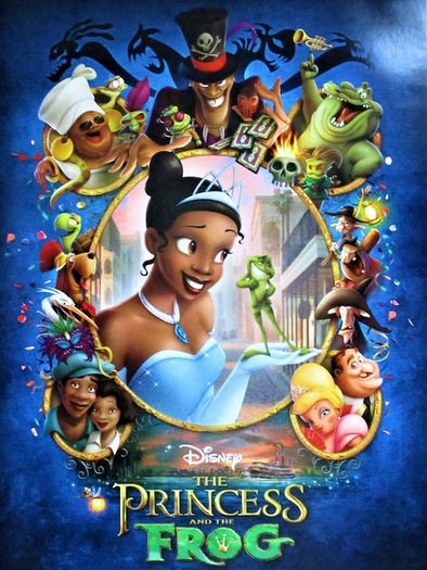 Movie Poster-Princess & the Frog