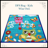 DFS Rug - Kids Wise Owl - ACTUAL ITEM