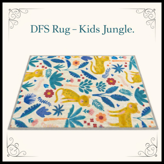 DFS Rug - Kids Jungle - ACTUAL ITEM