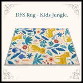DFS Rug - Kids Jungle - ACTUAL ITEM